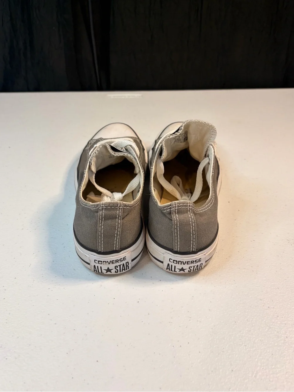 Converse gray breathable